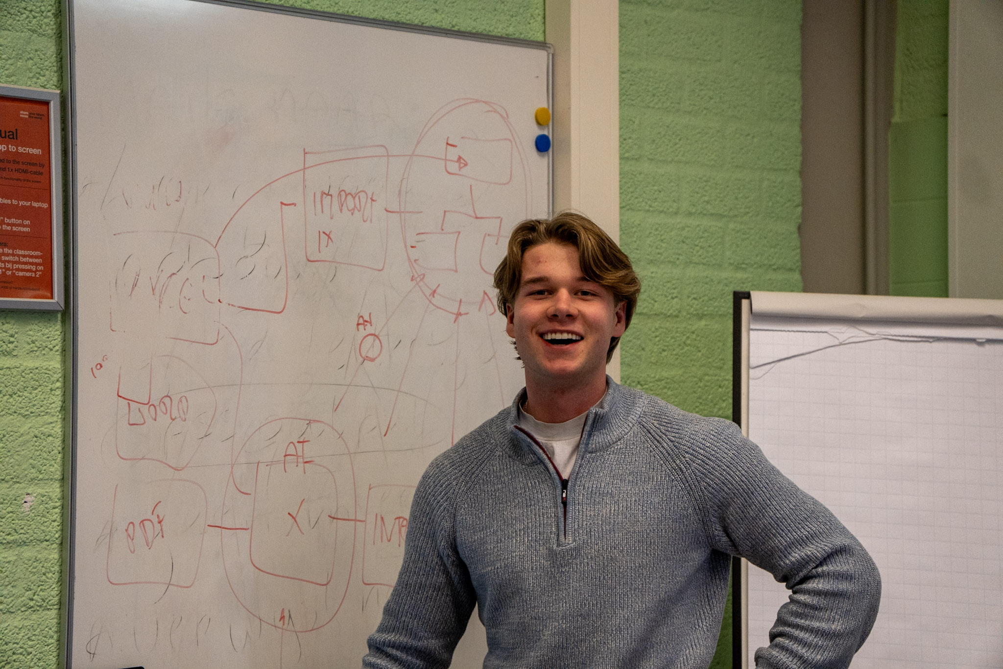 Naut glimlachend - werken bij Disruptio